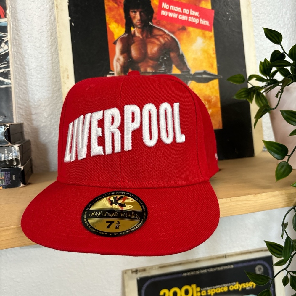 American Vintage Red Liverpool Fitted Hat